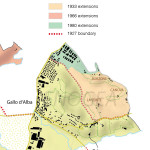 The Barolo boundaries along the years